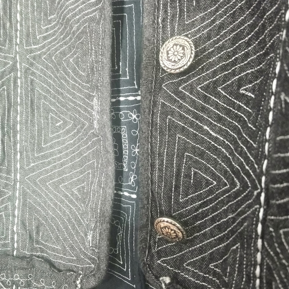 Casual Studio Embroidered Cotton Jacket Size S - Picture 8 of 9